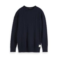 Scotch & Soda Herren Pullover Cable Knit 152349