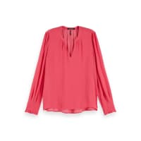 Maison Scotch Damen Bluse Ruffle details 152497