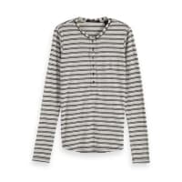 Maison Scotch Damen Langarmshirt Grandad 153395
