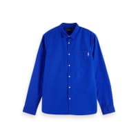 Scotch & Soda Herren Hemd Ams Blauw Light Weight Shirt 153539