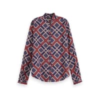 Maison Scotch Damen Langarmhemd Allover Printed Shirt 153768