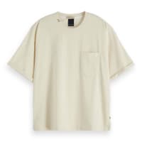 Maison Scotch Damen T-Shirt Organic Cotton Tee 153819