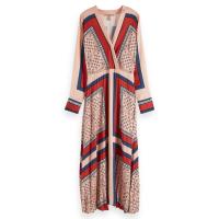 Maison Scotch Damen Kleid Pleated Midi Dress 154274