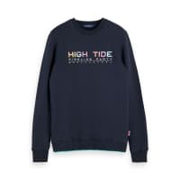 Scotch & Soda Herren Sweatshirt Crewneck with Artworks 155260