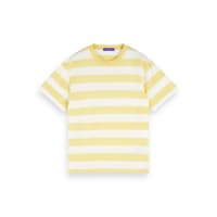 Scotch & Soda Herren T-Shirt Block Stripe Clean Tee 155402
