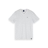 Scotch & Soda Herren T-Shirt Classic V-Neck Tee 155404