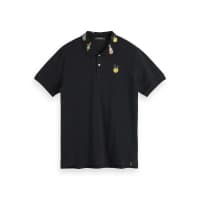 Scotch & Soda Herren Poloshirt Embroidered Pique Polo 155469