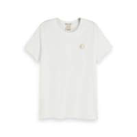 Maison Scotch Damen T-Shirt Organic Cotton Tee 156186