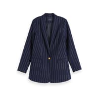 Maison Scotch Damen Blazer Yarn Dyed Pinstripe 156508