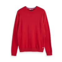 Scotch & Soda Herren Pullover Ams Blauw Cashmere Crew Neck 156536