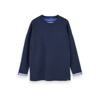 Scotch & Soda Herren Sweatshirt Reversible Pull 156831