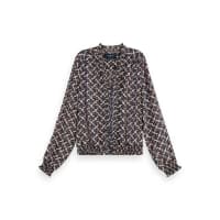 Maison Scotch Damen Bluse Ruffled Feminine Top 157016