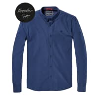 Scotch & Soda Herren Langarmhemd Classic Crispy Poplin Shirt 133440
