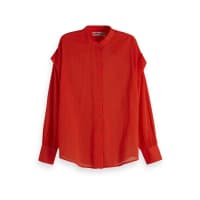 Maison Scotch Damen Langarmhemd Lightweight Shirt 149793