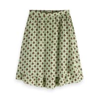 Maison Scotch Damen Rock Printed Double Layer Skirt 149931