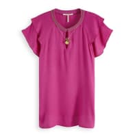 Maison Scotch Damen Top Rayon Top With Sporty Rib 149820