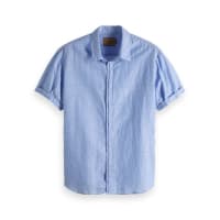 Scotch & Soda Herren Kurzarmhemd Classic Shortsleeve Shirt 148899
