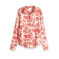 Maison Scotch Damen Langarmhemd Oversized Boxy Fit Shirt 151173