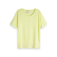 Maison Scotch Damen T-Shirt Organic Cotton Tee 150172