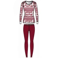 Odlo Damen Unterwäsche Set ACTIVE Originals WARM REINDEER 195691