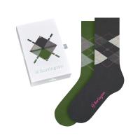 Burlington Damen Socken Basic Gift Box Argyle 2-Pack SO 20597