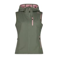 CMP Damen Softshellweste Woman Vest Fix Hood 31A5036
