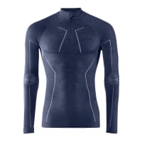 Falke Herren Langarmshirt Wool-Tech Zip Shirt 33410