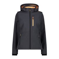 CMP Damen Softshelljacke Jacket Zip Hood With Detachable Sleeves 33A1776
