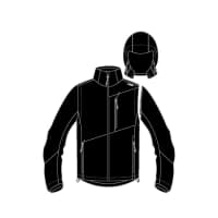 CMP Herren Softshelljacke MAN JACKET ZIP HOOD WITH DETAC 33A1827