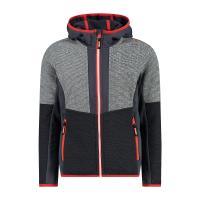 CMP Mädchen Fleecejacke Kid G Jacket Fix Hood 33H1855
