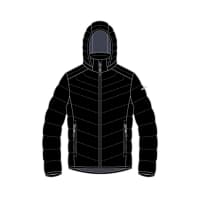 CMP Herren Steppjacke Man Jacket Snaps Hood 33K1607