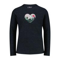 CMP Mädchen Langarmshirt Kid G T-Shirt 33N2245