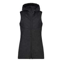 CMP Damen Weste WOMAN VEST LONG FIX HOOD 34M0366