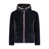 CMP Mädchen Fleecejacke KID G JACKET FIX HOOD 35P1545