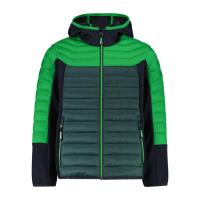 CMP Jungen Steppjacke KID JACKET HYBRID FIX HOOD 35Z3214