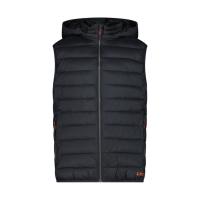 CMP Herren Weste Man Vest Snaps Hood 36K2187