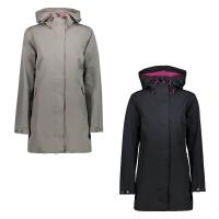 CMP Damen Softshelljacke Fix Hood Long Jacket 38Z5386