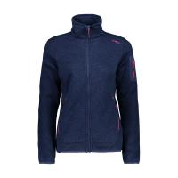 CMP Damen Jacke Knitted Melange Fleece Jacket 3H14746