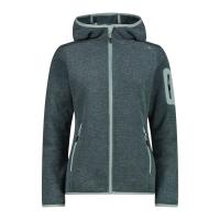 CMP Damen Fleecejacke Woman Jacket Fix Hood 3H19826A