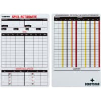 Derbystar Spiel-Notizkarten