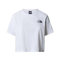 The North Face Damen T-Shirt W Simple Dome Cropped Slim Tee 87U4