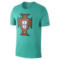 Nike Herren T-Shirt Portugal Tee Evergreen Crest 909843
