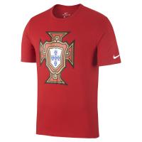 Nike Herren T-Shirt Portugal Tee Evergreen Crest 909843