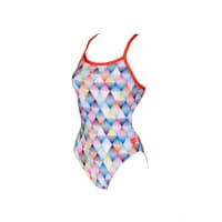 Arena Damen Badeanzug Linear Triangle 002375
