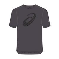 Asics Herren Laufshirt Silver Graphic SS Top #3 2011A328
