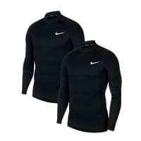 Nike Herren Funktionsshirt Top Compression Mock 2Pack BV5592