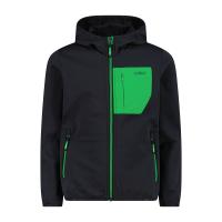 CMP Jungen Fleecejacke Kid Jacket Fix Hood 35E3224