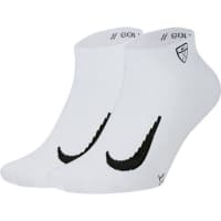 Nike Unisex Sportsocken Multiplier Low Golf Quarter Socks 2PR CV2617