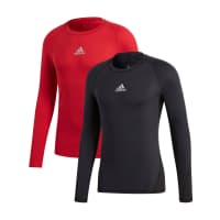 adidas Herren Langarm Shirt ALPHASKIN TECHFIT 2Pack