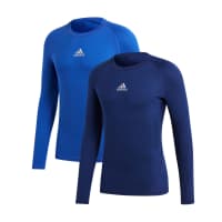 adidas Jungen Langarm Shirt ALPHASKIN TECHFIT 2Pack